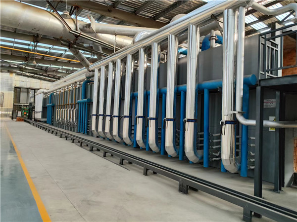 40.24x4板單通道天然氣燒保溫磚雙層全自動(dòng)節(jié)能推板窯(日產(chǎn)保溫磚1.5萬(wàn)塊，能耗25m3/噸)